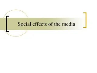 Understanding the Impact of Media on Social Behavior