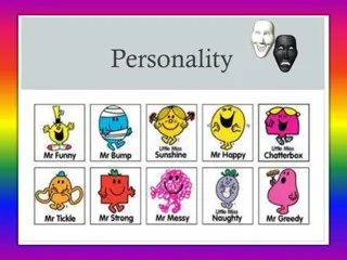 Personality: Theories, Types, and Assessment