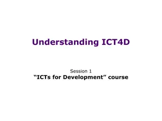 Understanding ICT4D: A Comprehensive Overview