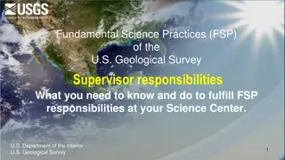 Fulfilling FSP Responsibilities at US Geological Survey