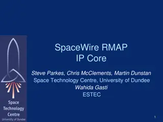 Overview of SpaceWire RMAP IP Core and Applications
