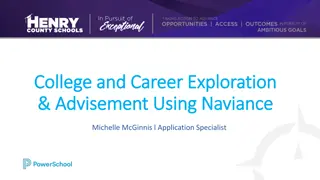 Empowering College and Career Exploration with Naviance