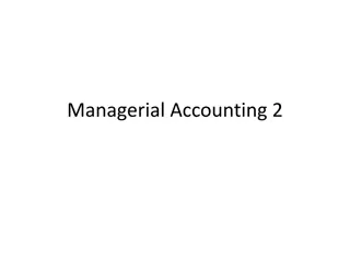 Managerial Accounting 2