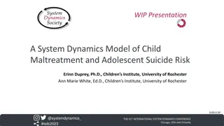 System Dynamics Model of Child Maltreatment and Adolescent Suicide Risk