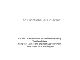 Understanding Keras Functional API for Neural Networks