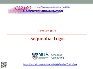 Understanding Sequential Logic in NUS CS2100 Lecture #19