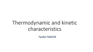 Thermodynamic and Kinetic Characteristics in Adsorption Systems