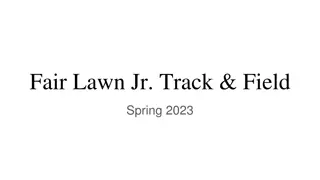 Fair Lawn Jr. Track & Field - Spring 2023 Program Information