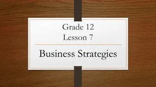 Strategic Management Process and Tools in Business