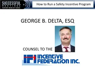 Tips for Implementing a Safety Incentive Program