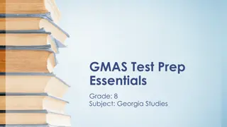Georgia Studies Test Prep Essentials for 8th Grade