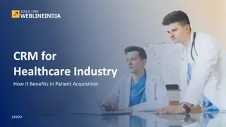 Maximizing Patient Acquisition with CRM in Healthcare Industry