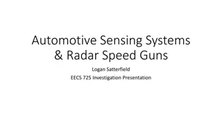 Automotive Sensing Systems & Radar Technology Overview