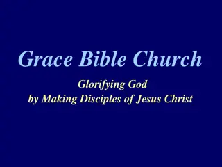 Biblical Prophecy and Angelic Influence at Grace Bible Church