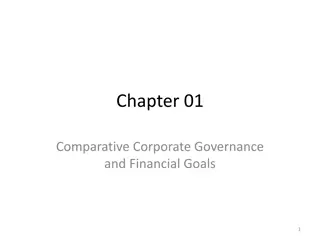 Comparative Corporate Governance and Financial Goals in Multinational Business