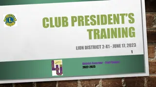 Effective Leadership Strategies for Club Presidents and Vice Presidents