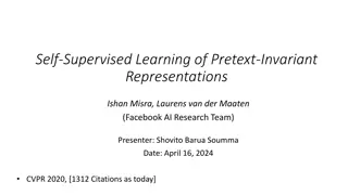 Self-Supervised Learning of Pretext-Invariant Representations