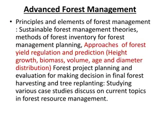 Principles of Advanced Forest Management