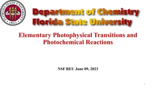 Photophysical Transitions and Photochemical Reactions