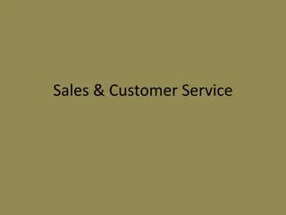Marketing Terms and Customer Service Overview