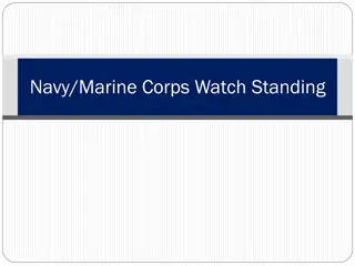 Navy/Marine Corps Watch Standing Overview