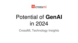 The Potential of GenAI in 2024: Insights into CrossML Technology
