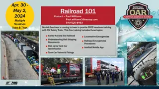 Norfolk Southern Railroad Training Event - April 30 to May 2, 2024