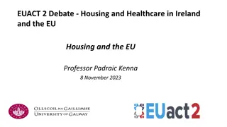 Housing and Healthcare in Ireland and the EU: A Comprehensive Overview
