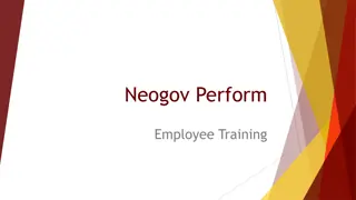 Neogov Perform Employee Training Overview
