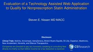 Evaluation of Technology-Assisted Web Application for Nonprescription Statin Qualification
