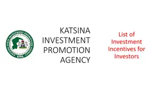 Investment Incentives in Katsina State for Investors