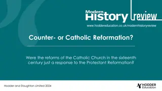 Counter- or Catholic Reformation?