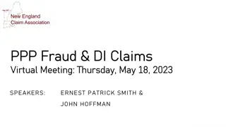 Fraud in Financial Claims: Insights from Experts