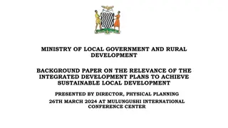 Enhancing Local Development Through Integrated Planning: A Critical Analysis
