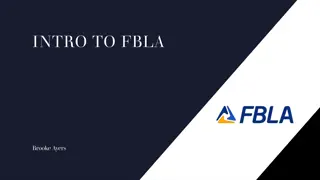 Explore Future Business Leaders of America (FBLA) - Benefits, Opportunities, and Info