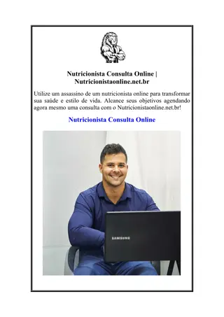 Nutricionista Consulta Online  Nutricionistaonline.net.br