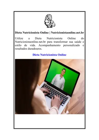 Dieta Nutricionista Online  Nutricionistaonline.net.br