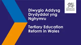 Tertiary Education Reform in Wales: The Future of Learning