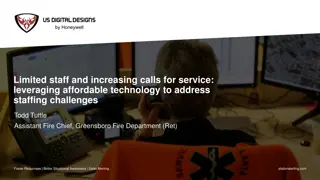 Leveraging Affordable Technology for Addressing Staffing Challenges in Emergency Services