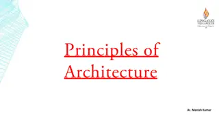 Principles of Architecture: Unity, Contrast, Mass Composition