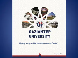 Gaziantep University - Shaping the Future of Education in Turkey