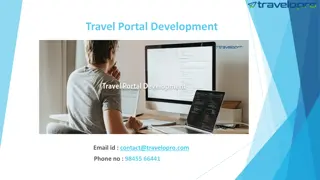 Travel Portal Development