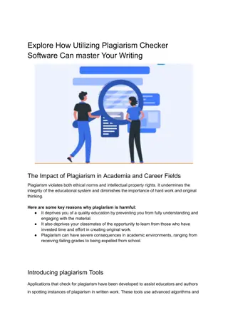 Explore How Utilizing Plagiarism Checker Software Can master Your Writing