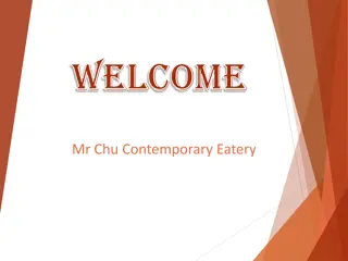 Mr Chu Contemporary Eatery