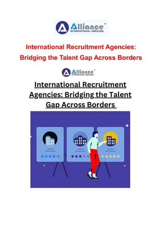 International Recruitment Agencies: Bridging the Talent Gap Across Borders