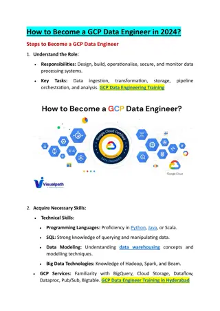 Google Cloud Data Engineering Course  GCP Data Engineer Training in Ameerpet 2024