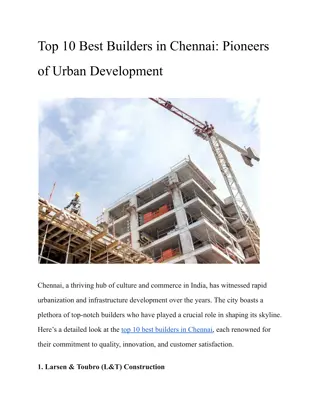 Top 10 Best Builders in Chennai_ Pioneers of Urban Development