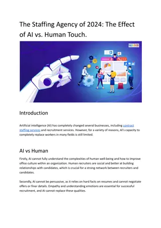 The Staffing Agency of 2024_ The Effect of AI vs. Human Touch