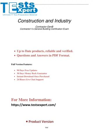 Crush the Contractor-GenB Exam Essential Guide for General Building Certification