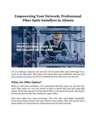 Empowering Your Network_ Professional Fiber Optic Installers in Atlanta